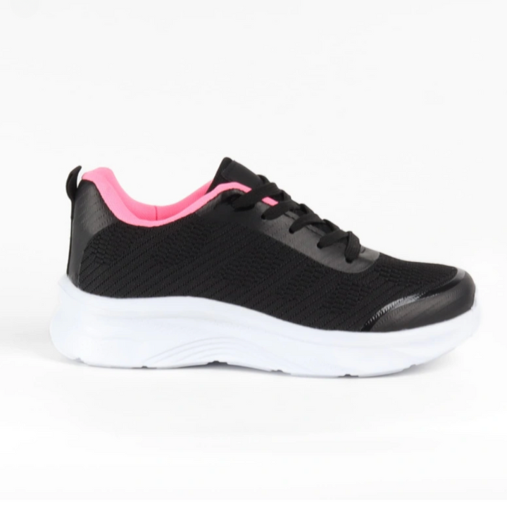 Sleek Stride Contrast Trainer