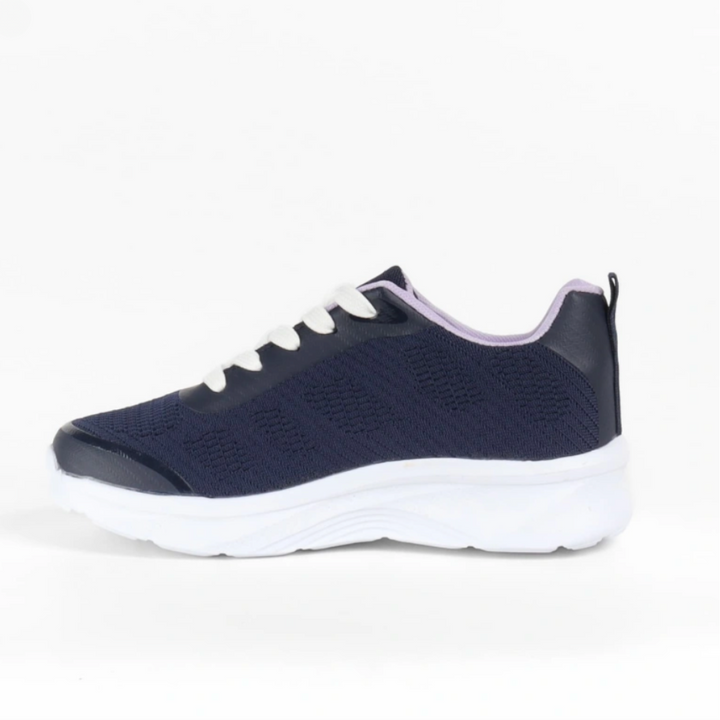 Sleek Stride Contrast Trainer