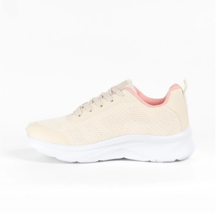 Sleek Stride Contrast Trainer