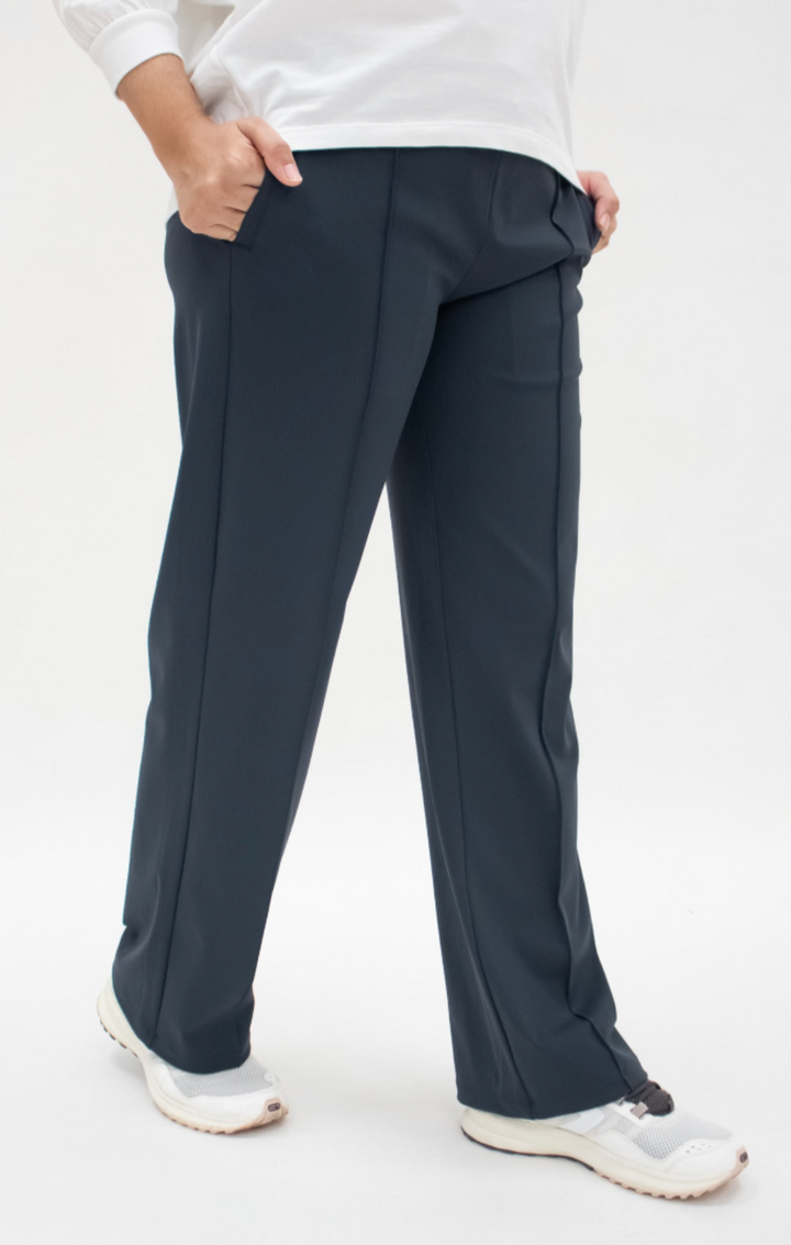 Luchtige Denim Look Broek 2.0 - Comfortabele Loose Fit voor Modest Sport