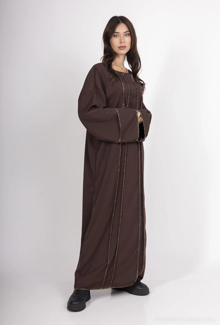 Luxury Silk Maxi Abaya | Premium Medina Quality