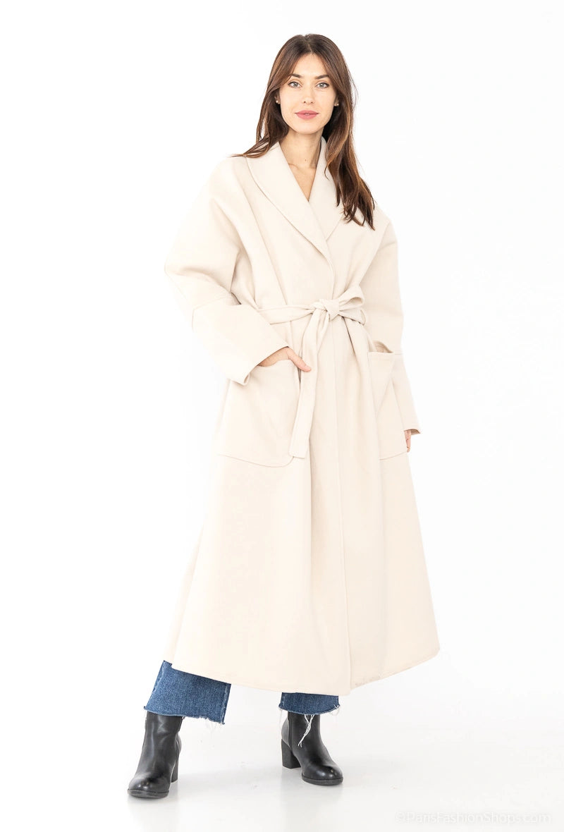 OVERSIZED WINTERJAS MET CEINTUUR